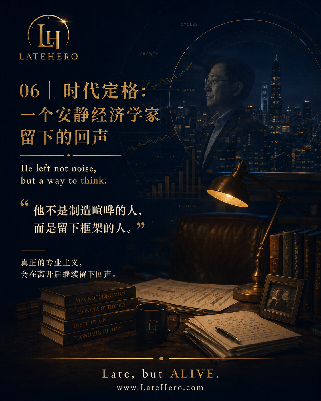 高善文时代定格与专业回声主题图