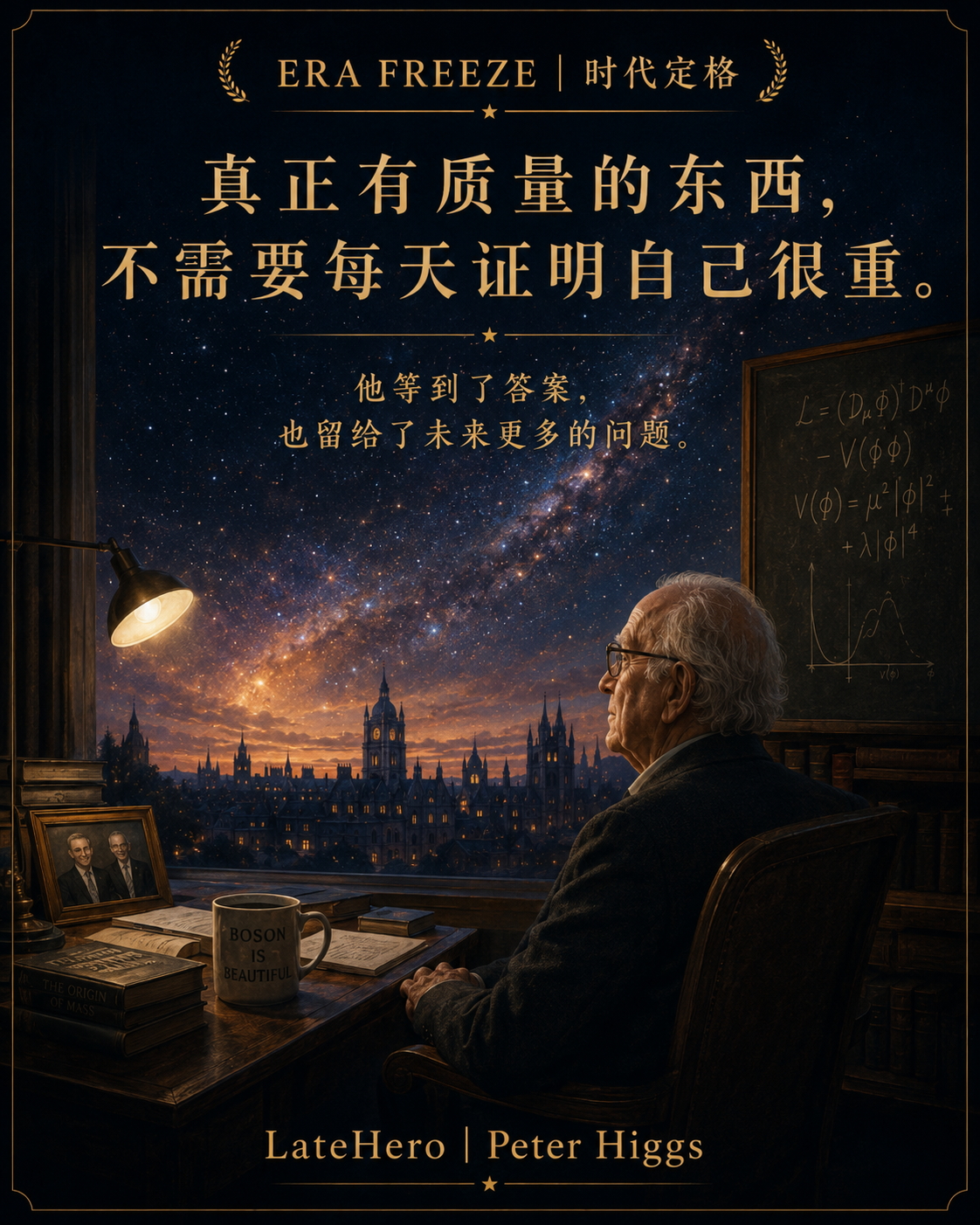 彼得·希格斯时代定格