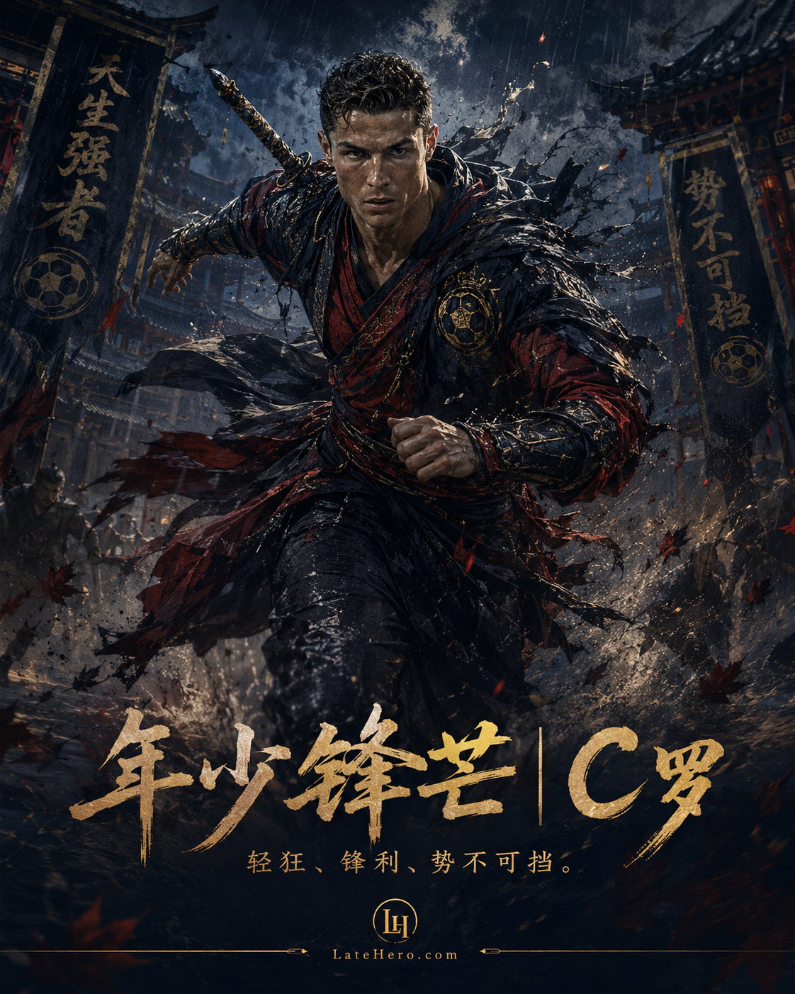 少年 C 罗主题图